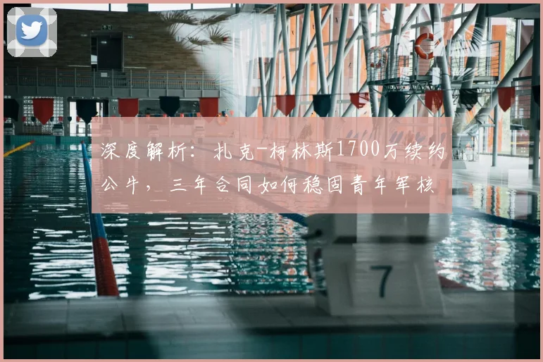 深度解析：扎克-柯林斯1700万续约公牛，三年合同如何稳固青年军核心构架？